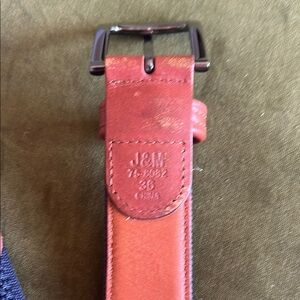 Men's Brown Leather Belt size 36